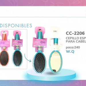 CEPILLO ESPEJO MAYOMI PARA CABELLO BMR-2206