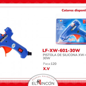 PISTOLA DE SILICONA XW-601-30W