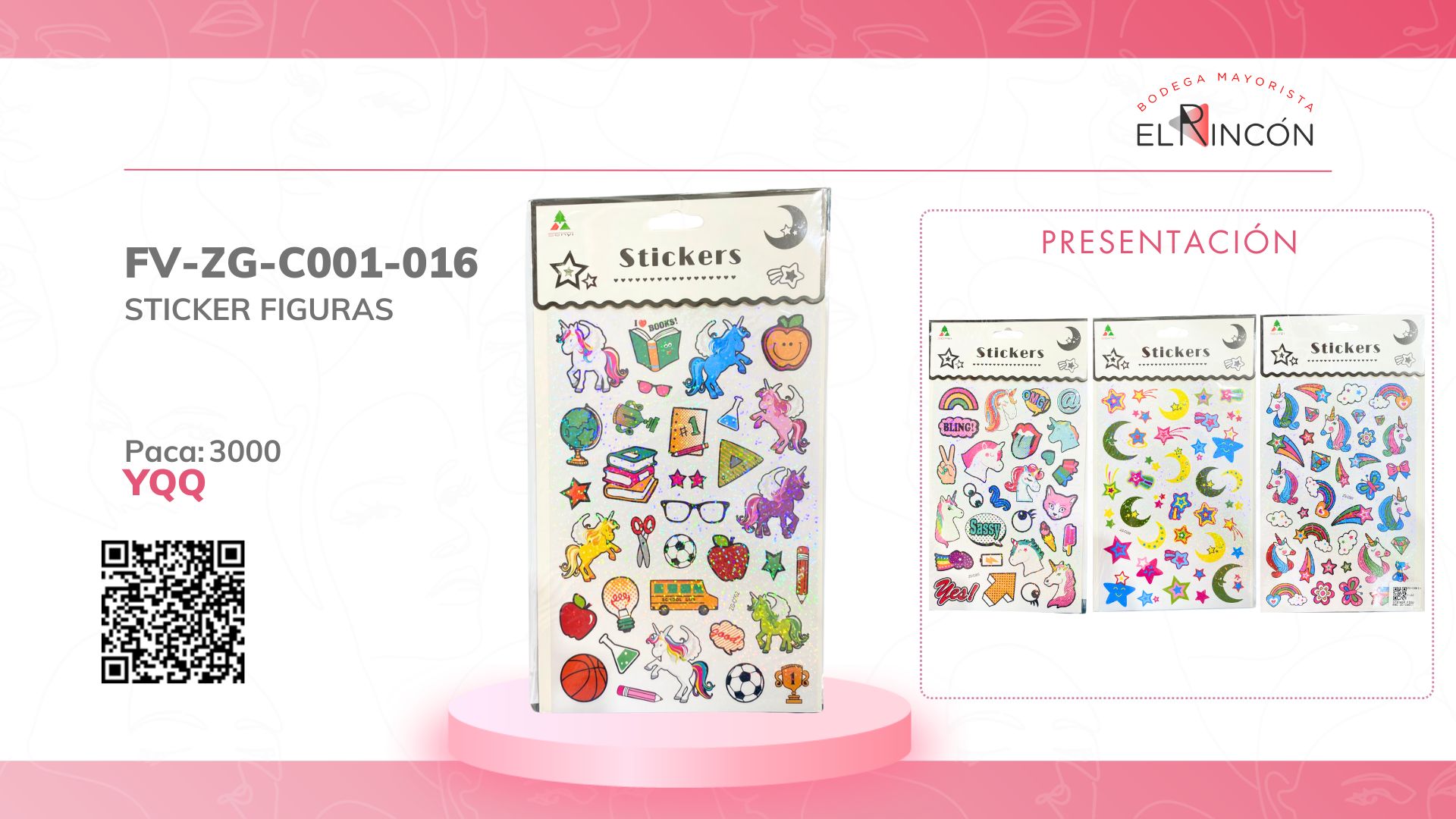 STICKER FIGURAS ZG-C001-016