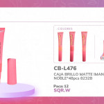 CAJA BRILLO MATTE IMAN OF NOBLE*48pcs 8232B
