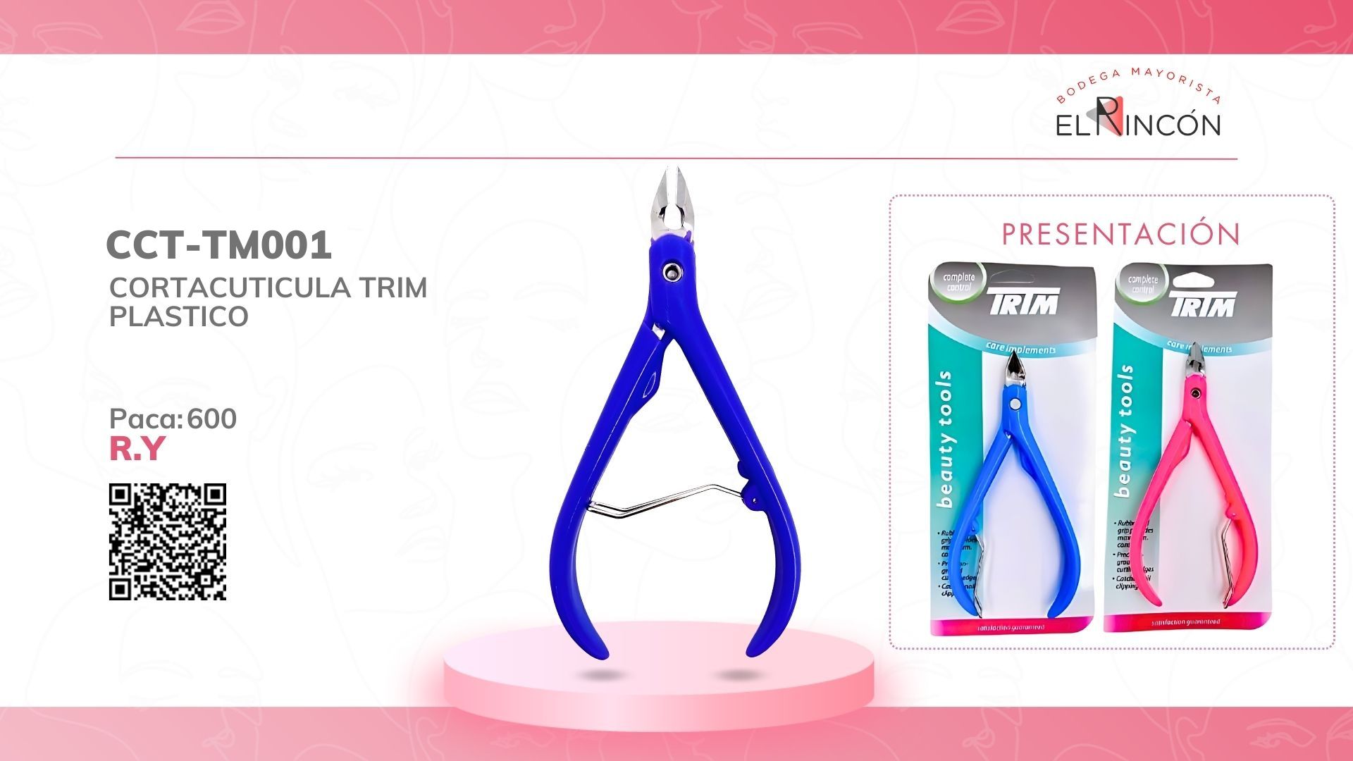 CORTACUTICULA TRIM PLASTICO TM001