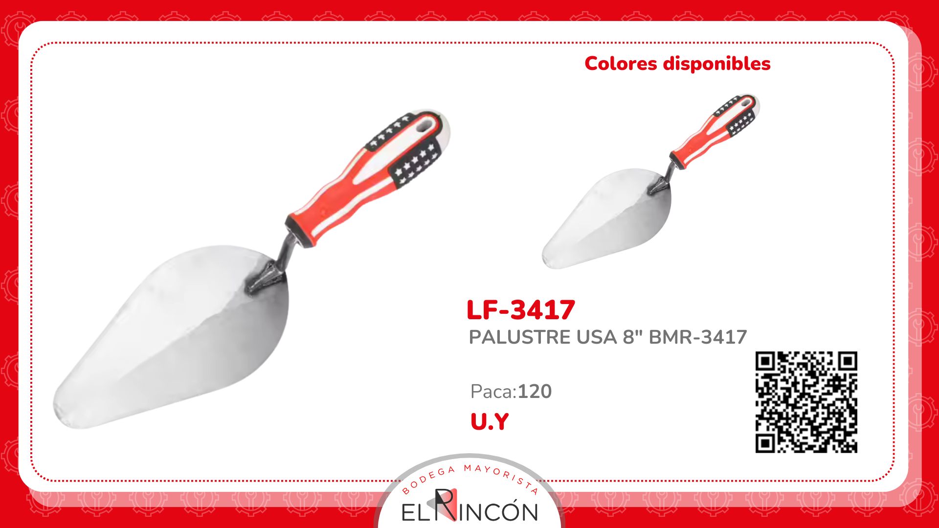 PALUSTRE USA 8" BMR-3417