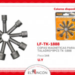 COPAS MAGNETICAS PARA TALADRO*9PCS TK-1888