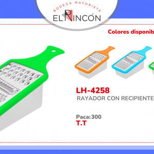 RAYADOR CON RECIPIENTE BRM-4258