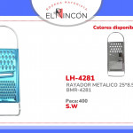 RAYADOR METALICO 25*8.5cm BMR-4281