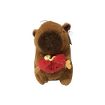 PELUCHE CAPIBARA CON CORAZON