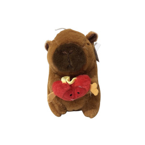 PELUCHE CAPIBARA CON CORAZON