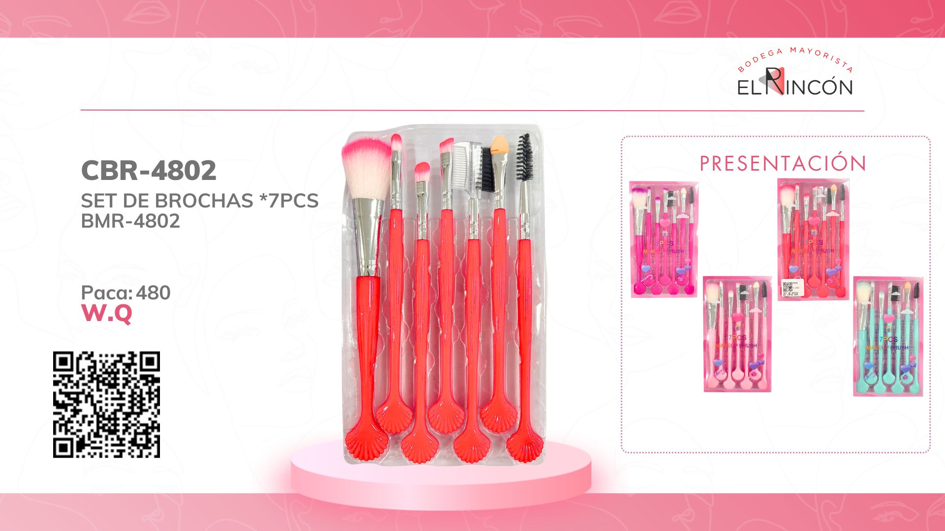 SET DE BROCHAS *7PCS BMR-4802