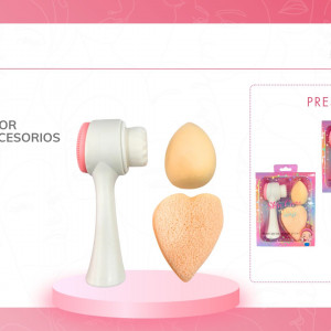 SET LIMPIADOR FACIAL Y ACCESORIOS BMR-4775