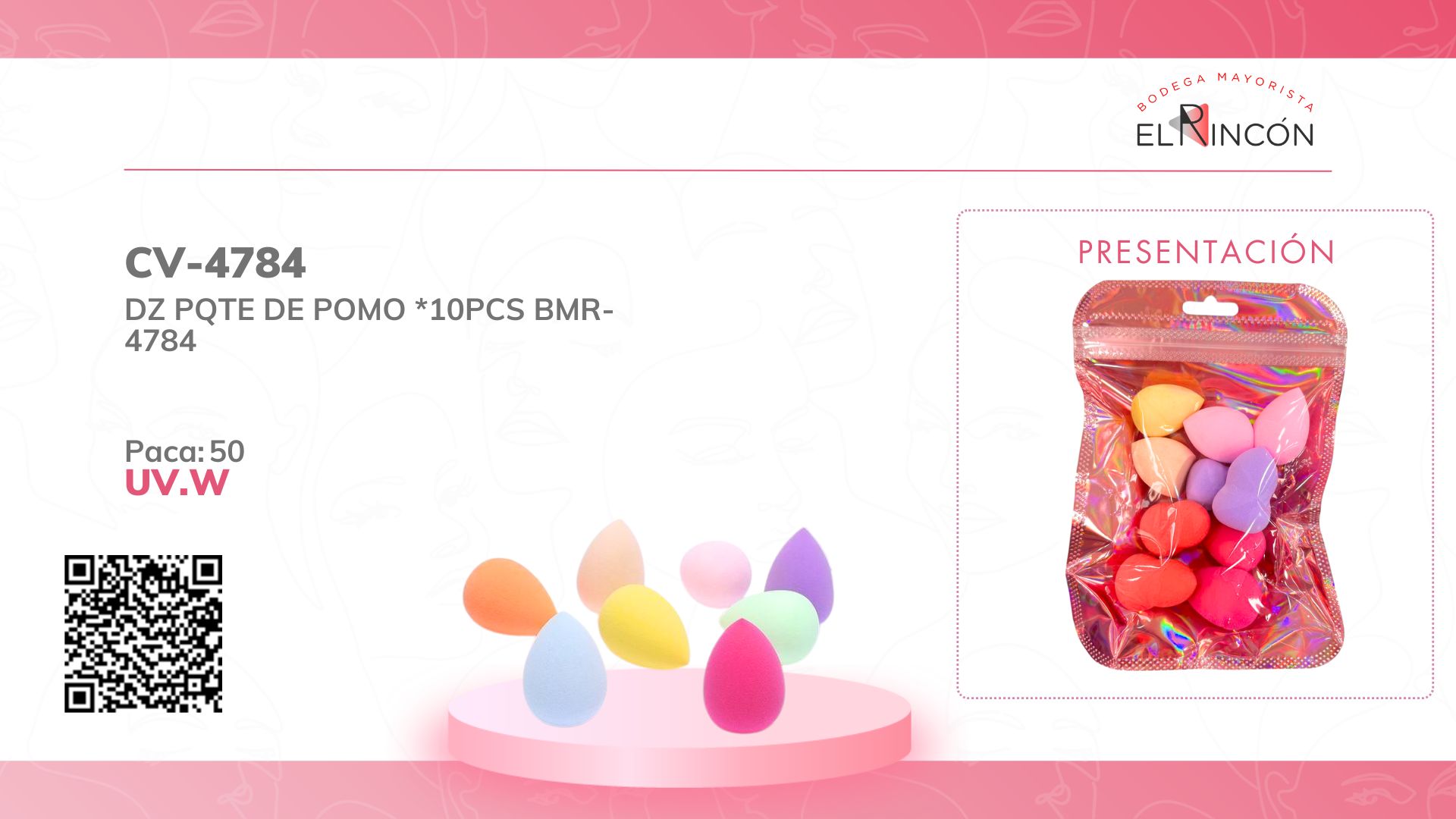 DZ PQTE DE POMO *10PCS BMR-4784