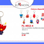 DZ LLAVERO MUÑECOS BMR-4612-4