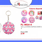 DZ LLAVERO ESPEJO BMR-4614-4