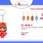 DZ LLAVERO MUÑECA BMR-4616-1