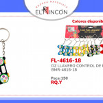 DZ LLAVERO CONTROL DE PLAY BMR-4616-18