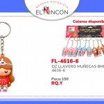 DZ LLAVERO MUÑECAS BMR-4616-6