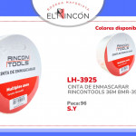 CINTA DE ENMASCARAR RINCONTOOLS 36M BMR-3925