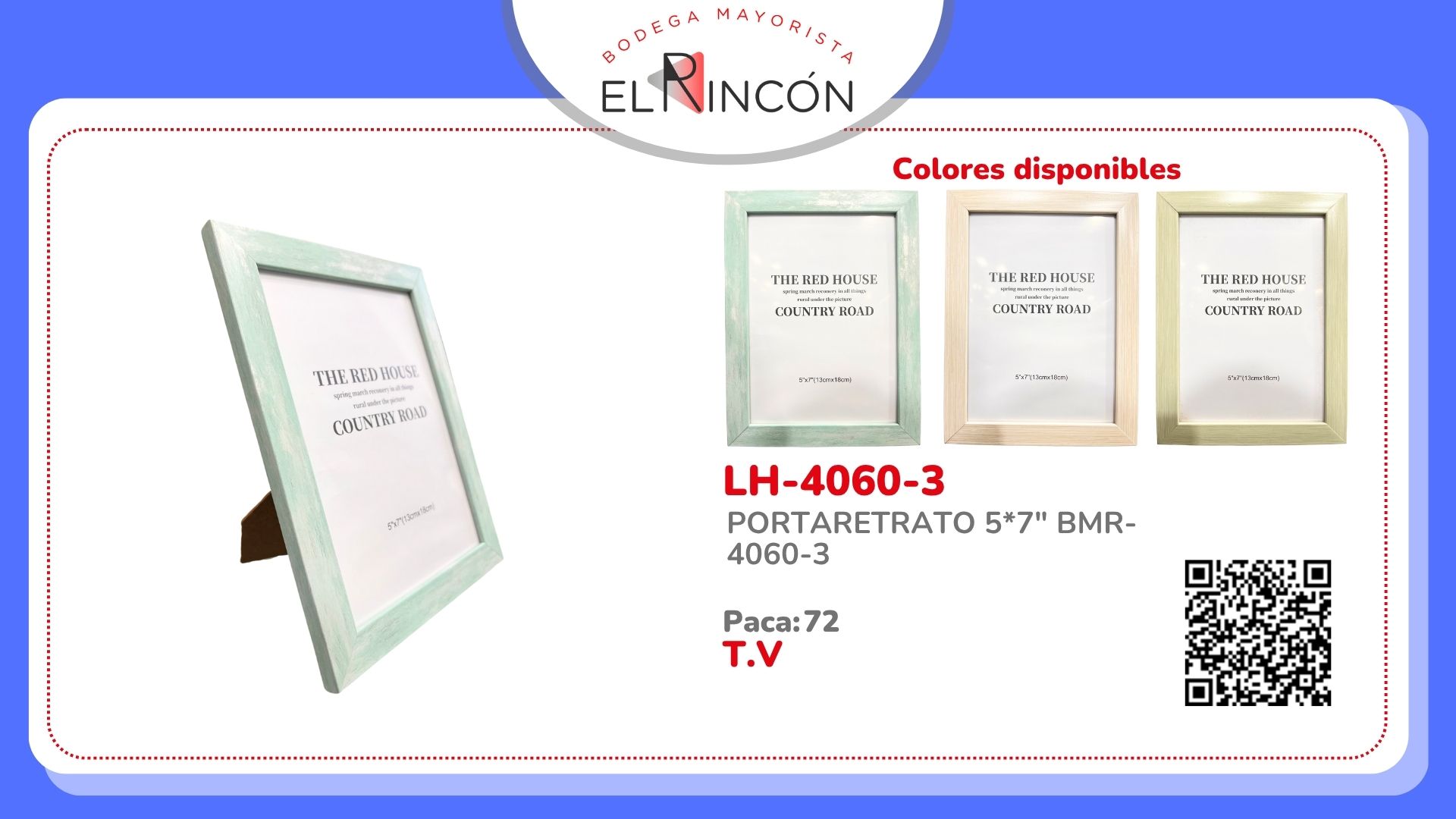 PORTARETRATO 5*7" BMR-4060-3