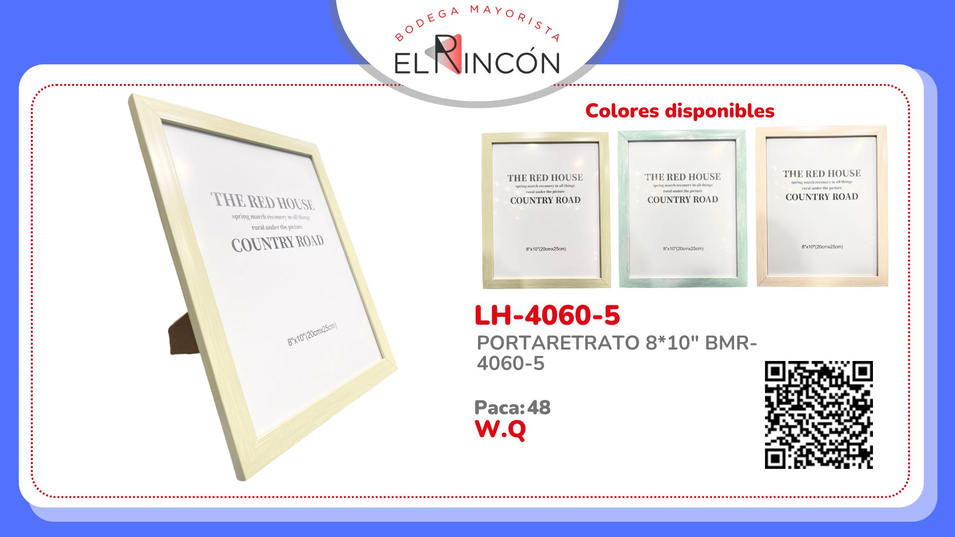PORTARETRATO 8*10" BMR-4060-5