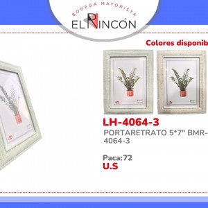 PORTARETRATO 5*7" BMR-4064-3