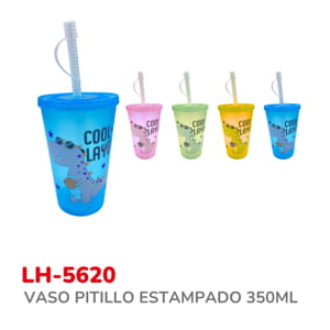 VASO PITILLO ESTAMPADO 350ML BMR-5620