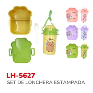 SET DE LONCHERA ESTAMPADA BMR-5627