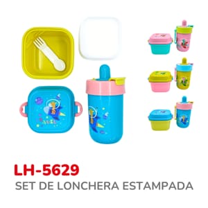 SET DE LONCHERA ESTAMPADA BMR-5629