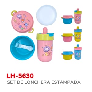 SET DE LONCHERA ESTAMPADA BMR-5630