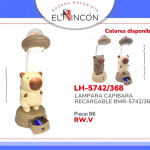 LAMPARA CAPIBARA RECARGABLE BMR-5742/368
