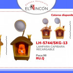 LAMPARA CAPIBARA RECARGABLE BMR-5744/SKG-13