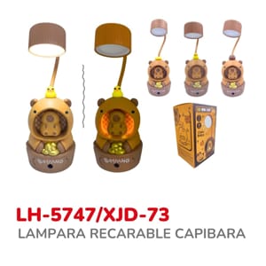 LAMPARA RECARABLE CAPIBARA BMR-5747/XJD-73