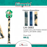 LASO COLLAR PARA MASCOTAS 2CM*1.2M BMR-3682