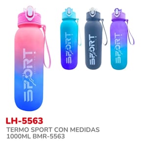 TERMO SPORT CON MEDIDAS 1000ML BMR-5563