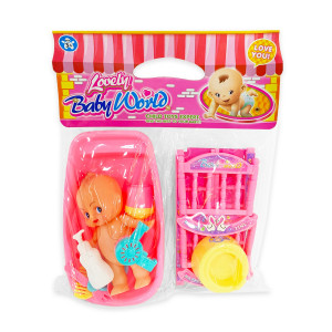 BAÑERA BEBE+ACCESORIOS 520-208