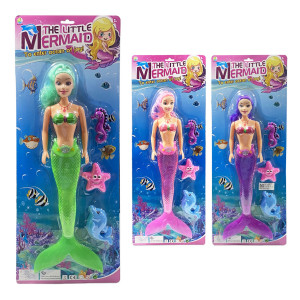 MUÑECA SIRENA ENCARTONADA 535-3