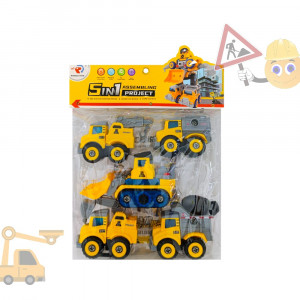 CARROS CONSTRUCCION ARMABLE FINO RL589-14B