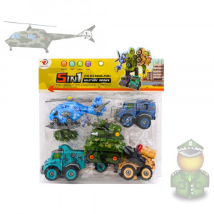 CARROS 5 EN 1 PARA ARMAR RL589-17B