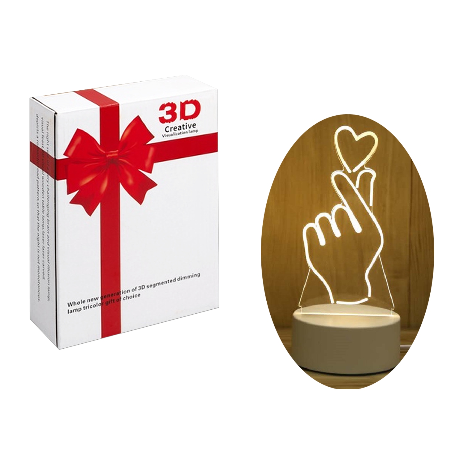 LAMPARA LED 3D