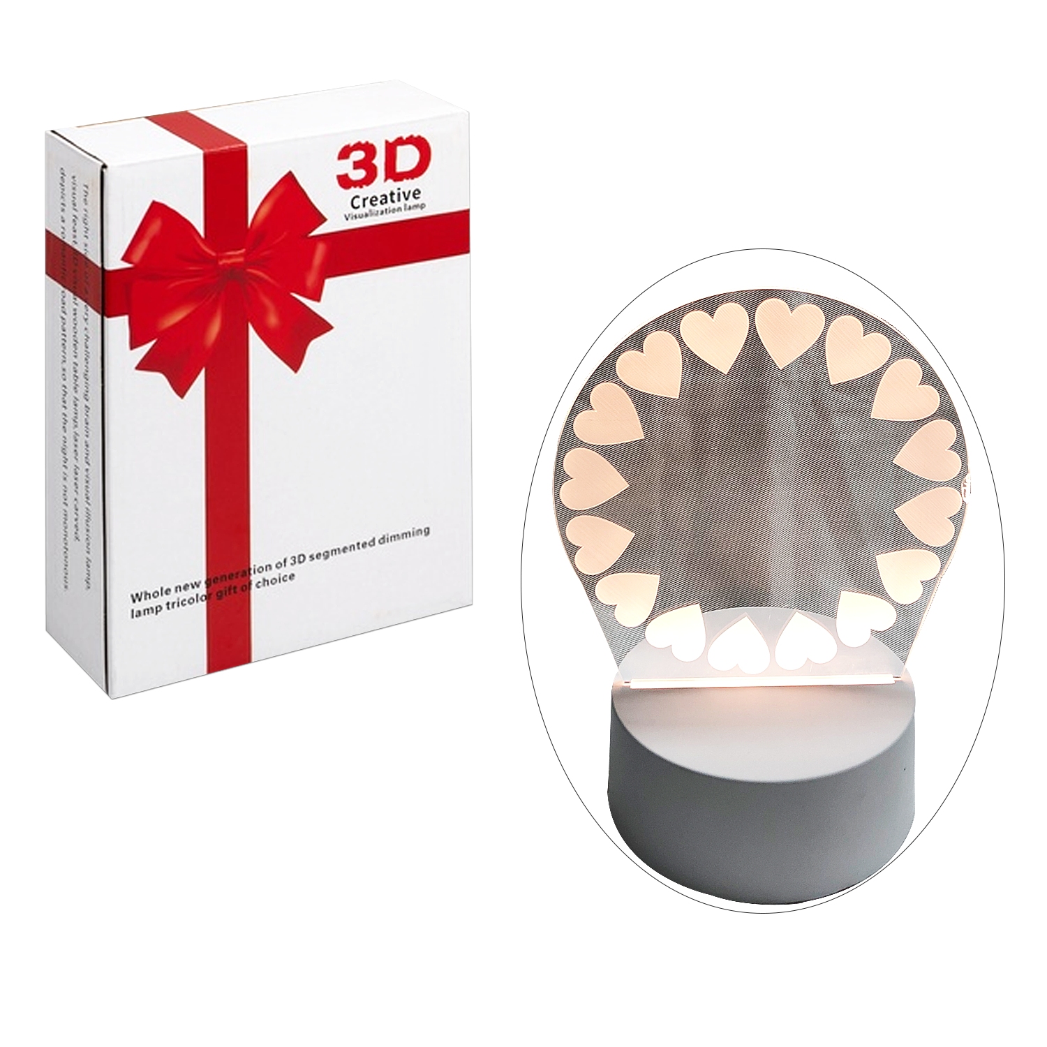 LAMPARA LED 3D