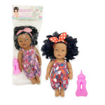 MUÑECA BEBE CON TETERO EN BOLSA