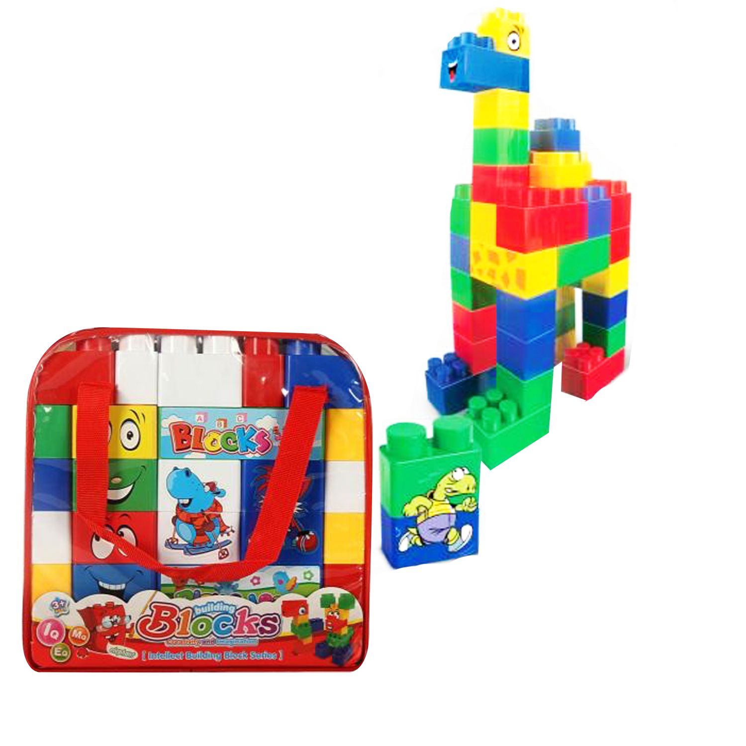 BLOQUES DIDACTICOS EN MOCHILA PLASTICA X 38 PCS