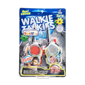 WALKIE TALKIE X2 ENCARTONADO (PILAS)