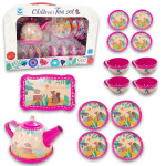 JUEGO DE TÉ EN CAJA METALICA X15 PCS