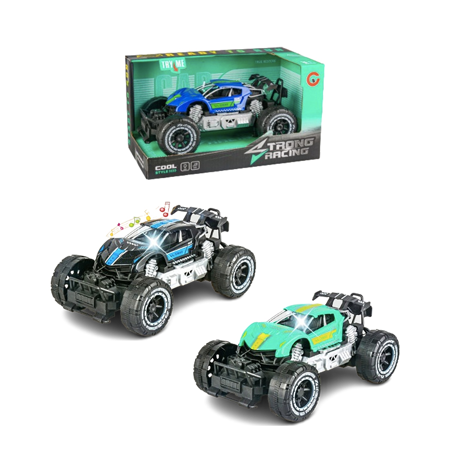 CARRO TODO TERRENO DE IMPULSO