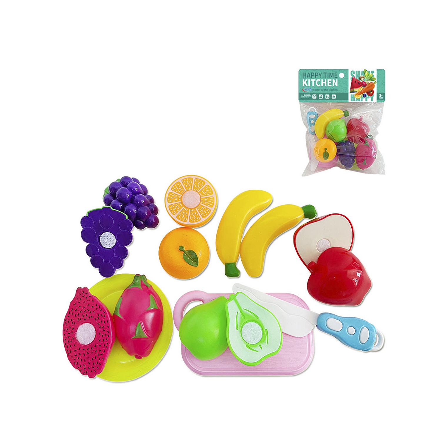 SET DE FRUTAS PARA CORTAR EN BOLSA