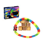 PISTA CON CARRO Y LUZ X92 PCS (PILA)