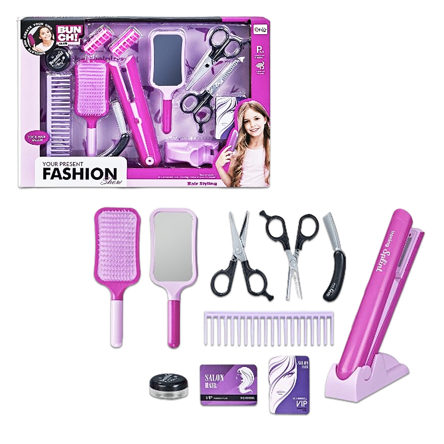 SET DE PELUQUERIA X13PCS