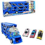 CAMIÓN DE CARGA CON CARROS