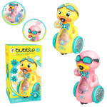PATO LANZA BURBUJAS LUZ Y SONIDO