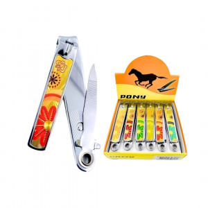 CAJA CORTAUÑAS X12PCS ESTAMPADO PONY N-0818T
