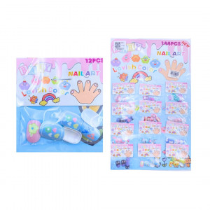 CARTON DE UÑA DECORADA PARA NIÑA BMR-5983/BB-520